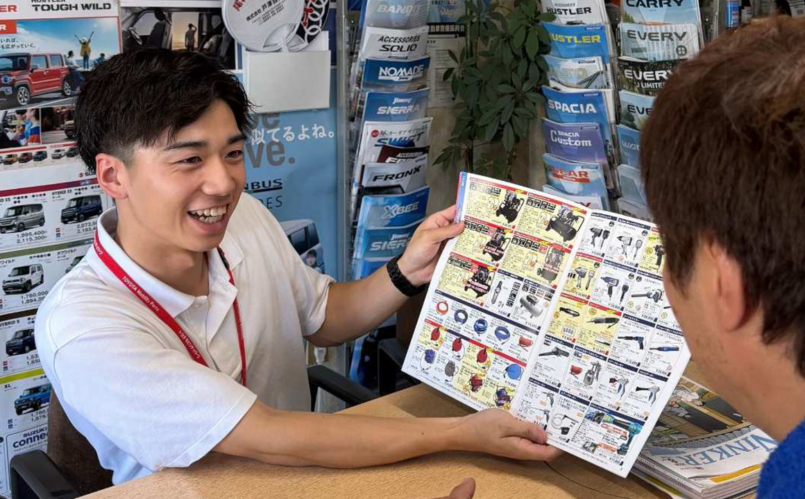 勤務中の様子